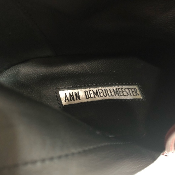 ANN DEMEULEMEESTER Suede Leather ankle boots - Picture 7 of 10